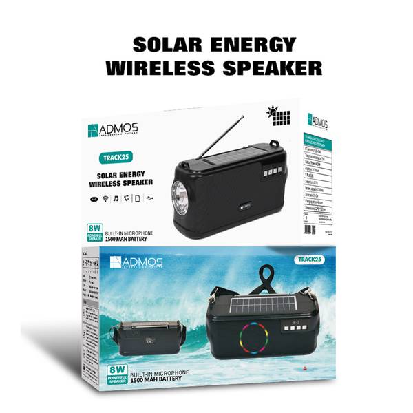 [TRACK25] SOLAR ENERGY WIRELESS SPEAKER